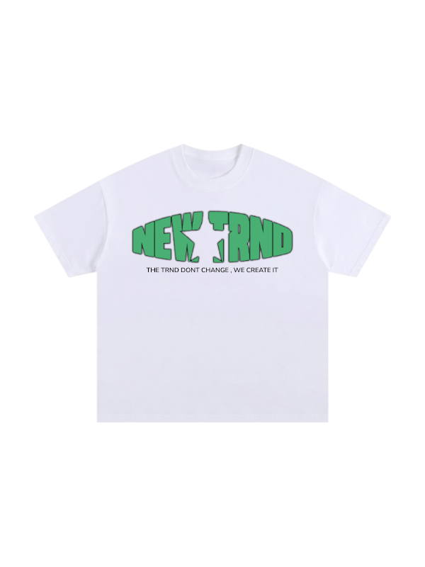 NEWTRND STAR LOGO TEE White T Shirt 2026