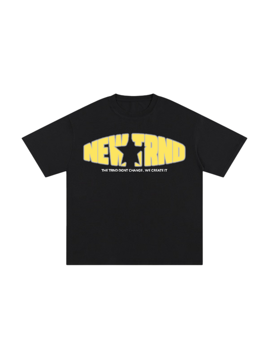NewTrnd Black Star Tee