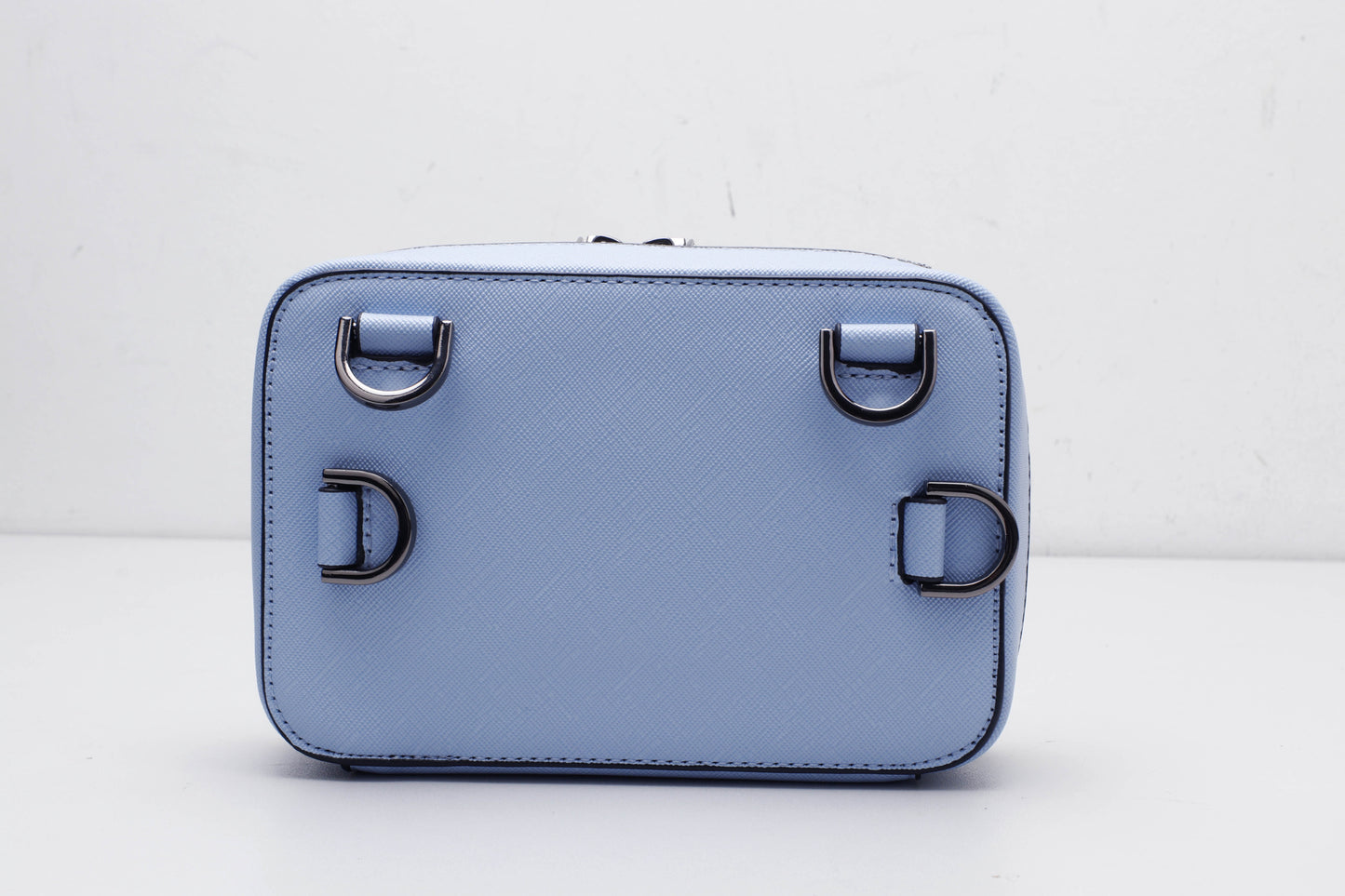 NewTrnd Leather Bag|Sky Blue