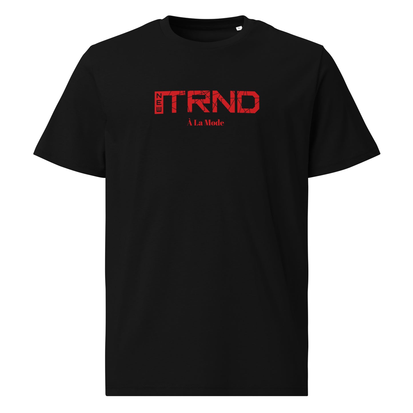 Newtrnd ‘A La Mode Unisex Tshirt | Black&Red